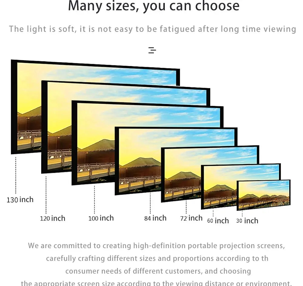 NanoScreen – Anti-Light Projection Screen Nano Projector
