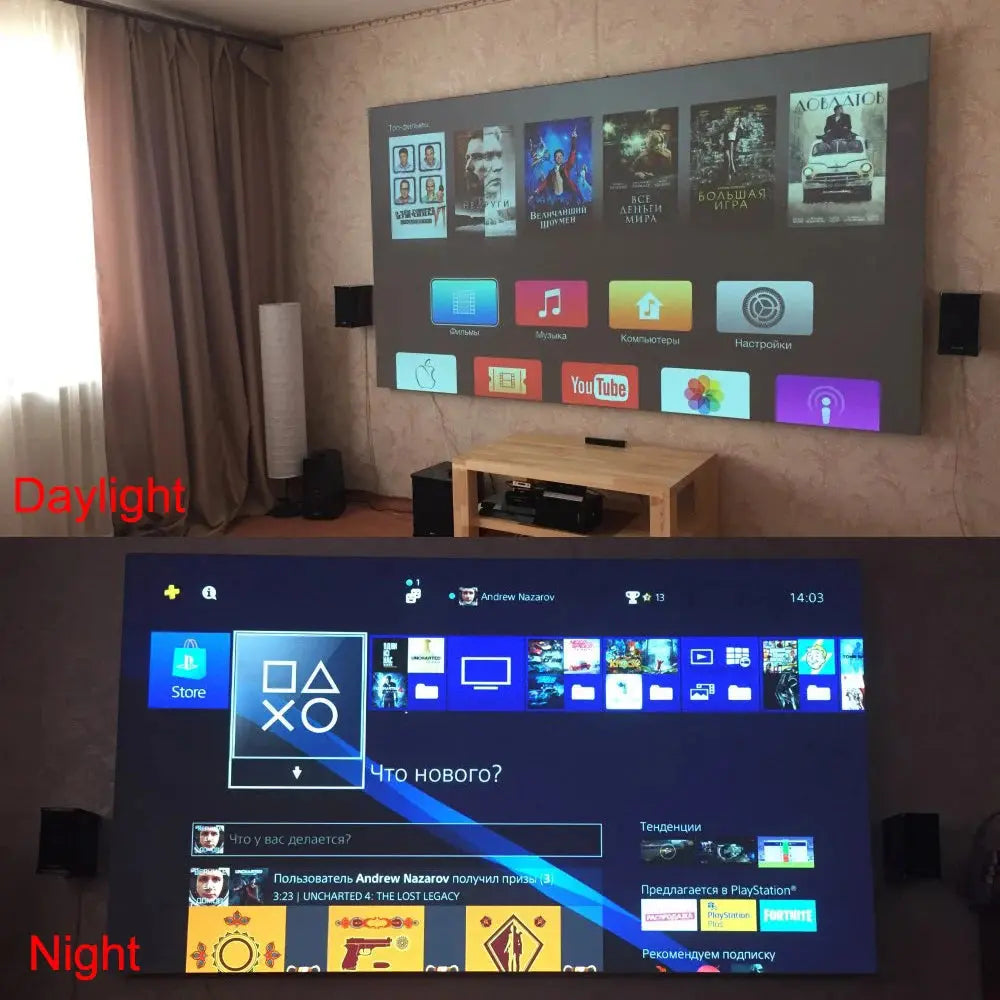 NanoScreen – Anti-Light Projection Screen Nano Projector