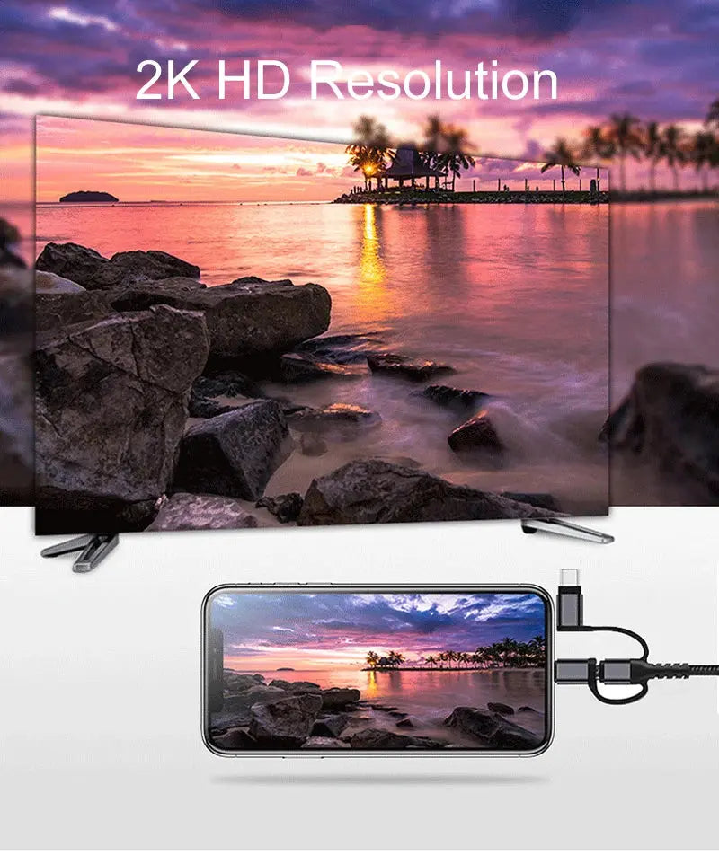 Projector - Mobile HDMI Cable Connector My Store